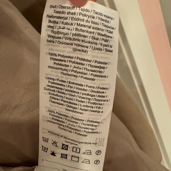 Extra large Vero Moda raincoat tan - Picture 7 of 10